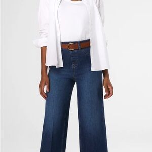 Spanx Crop Wide Jeans